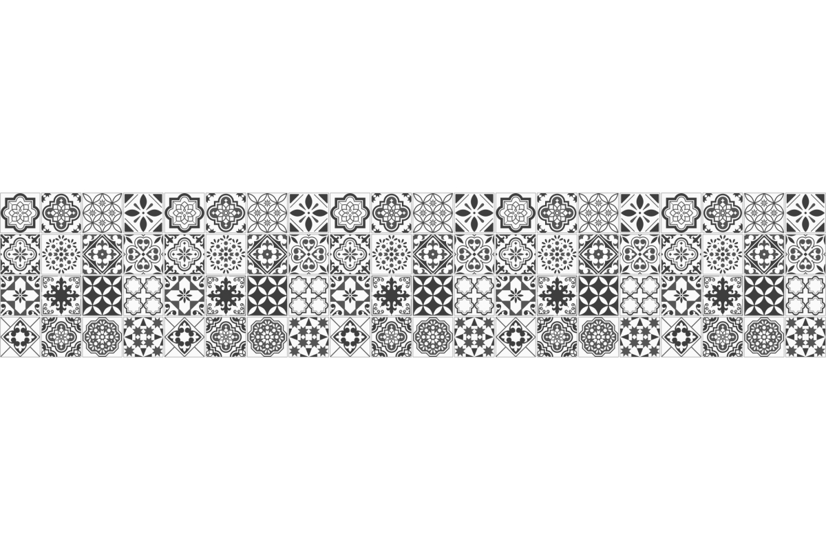 Küchenrückwand Patchwork Fliesen