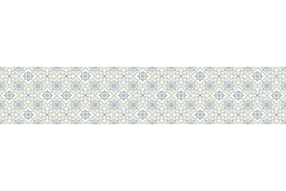 Küchenrückwand Floral Patchwork