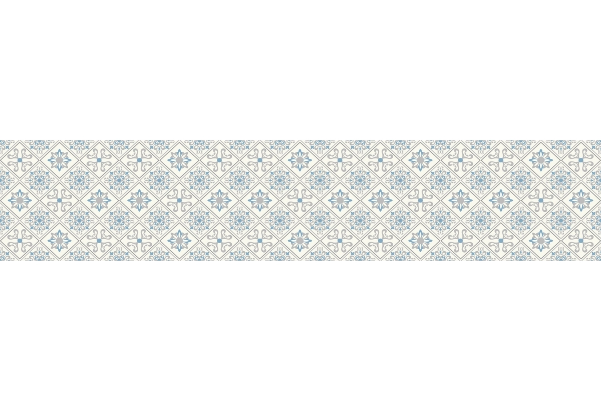 Küchenrückwand Acrylglas Floral Patchwork