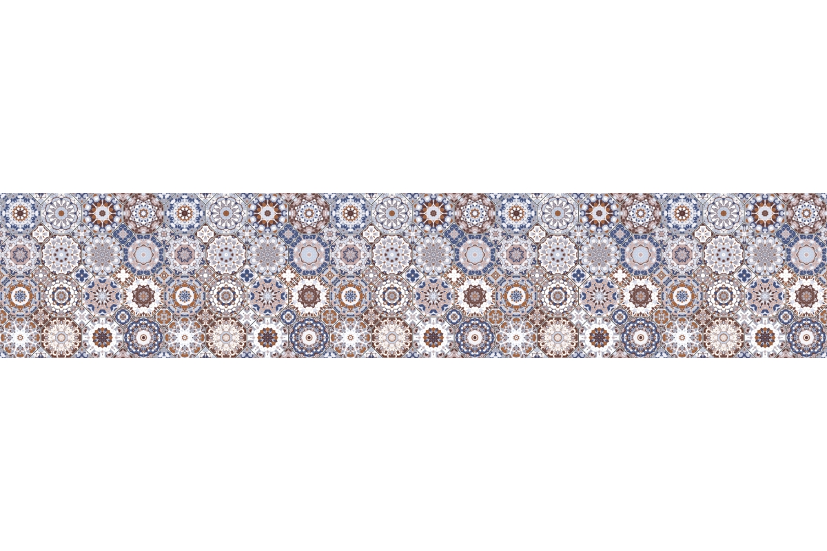 Küchenrückwand Arabic Patchwork