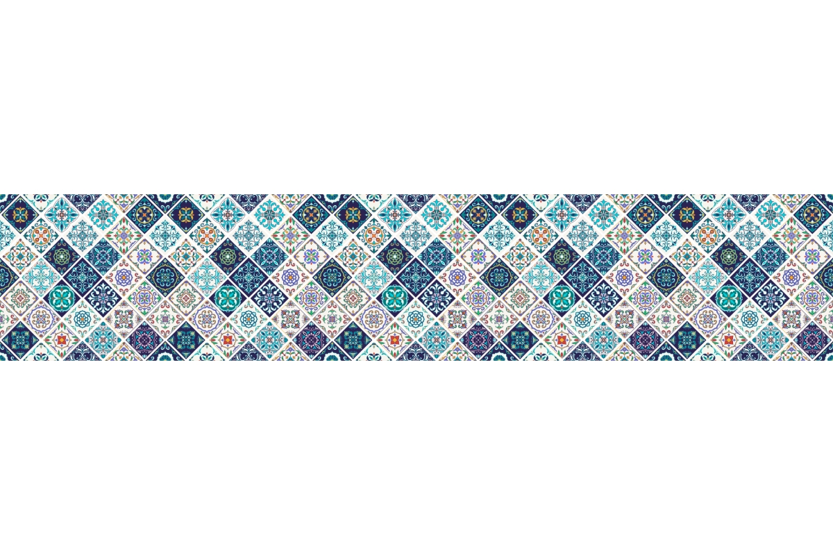 Küchenrückwand Spanish Style Patchwork