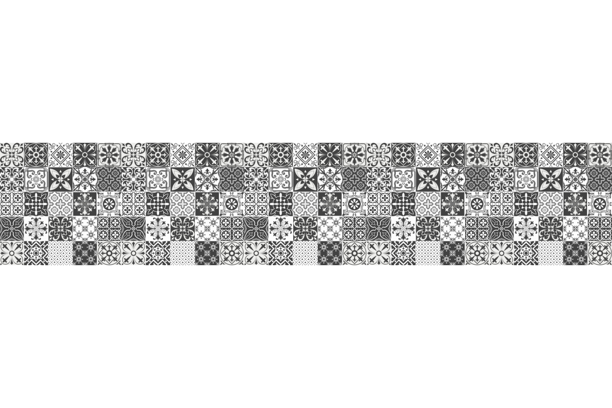 Küchenrückwand Patchwork Fliesen