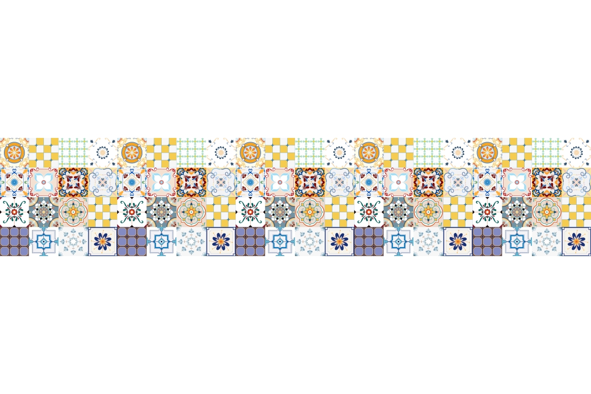 Küchenrückwand Patchwork Mix