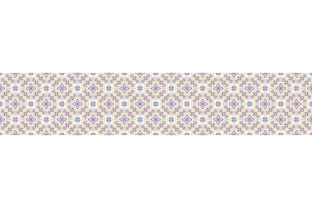 Küchenrückwand Osmanische Keramik Fliesen