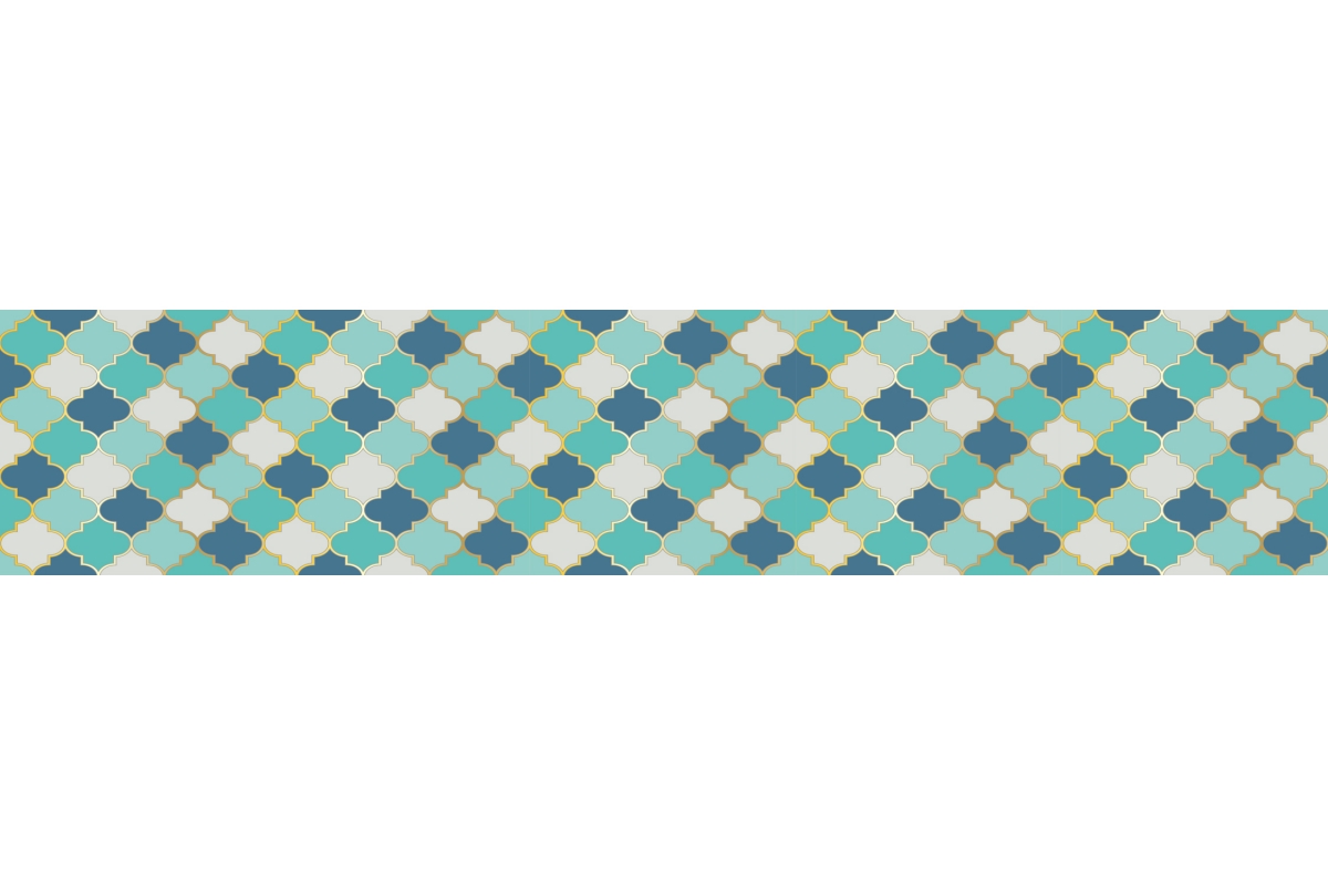 Küchenrückwand Vierpass Muster