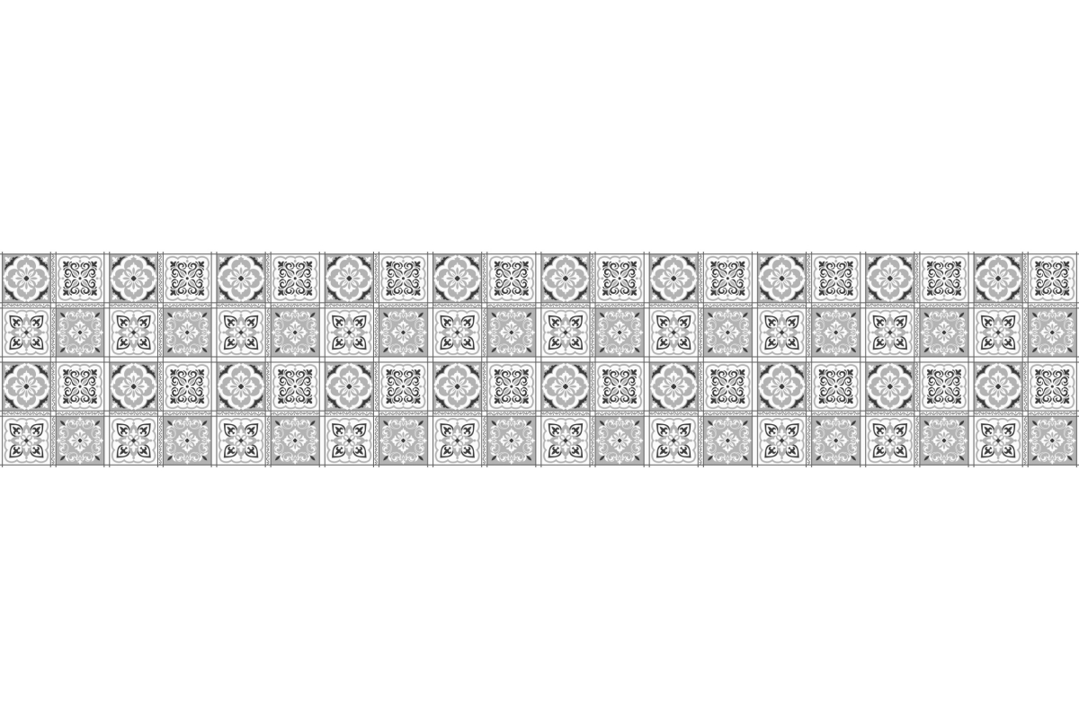 Küchenrückwand Oriental Ornament Fliesen