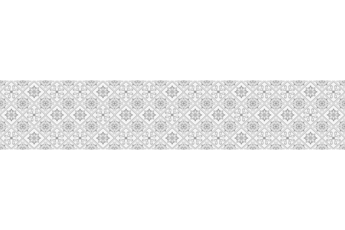 Küchenrückwand Ornament Kacheln