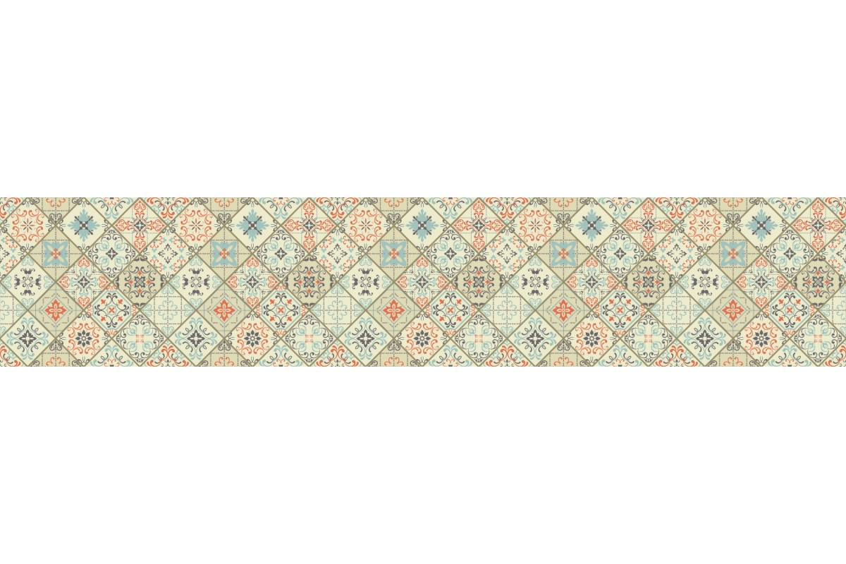 Küchenrückwand Mediterrane Patchwork