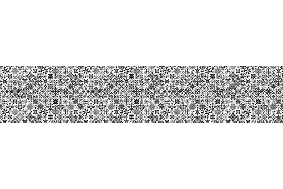 Küchenrückwand Ornament Patchwork