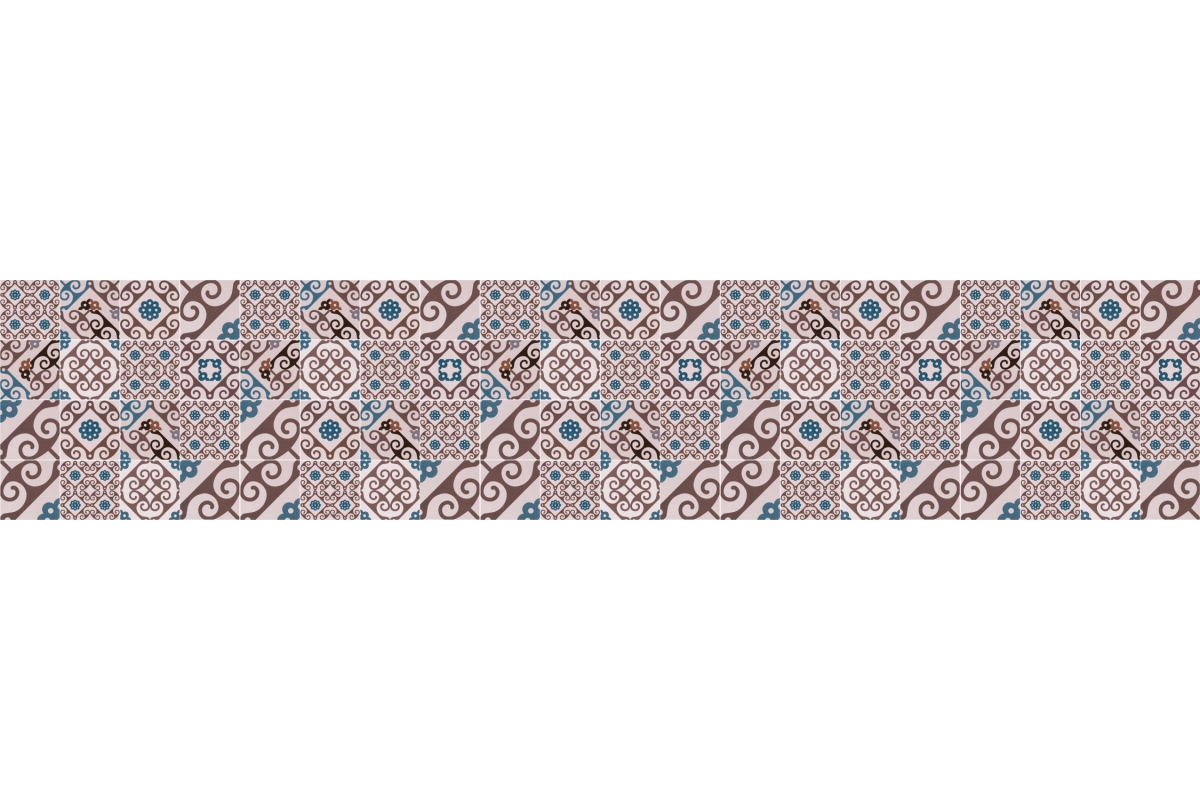 Küchenrückwand Kunstvolle Patchwork