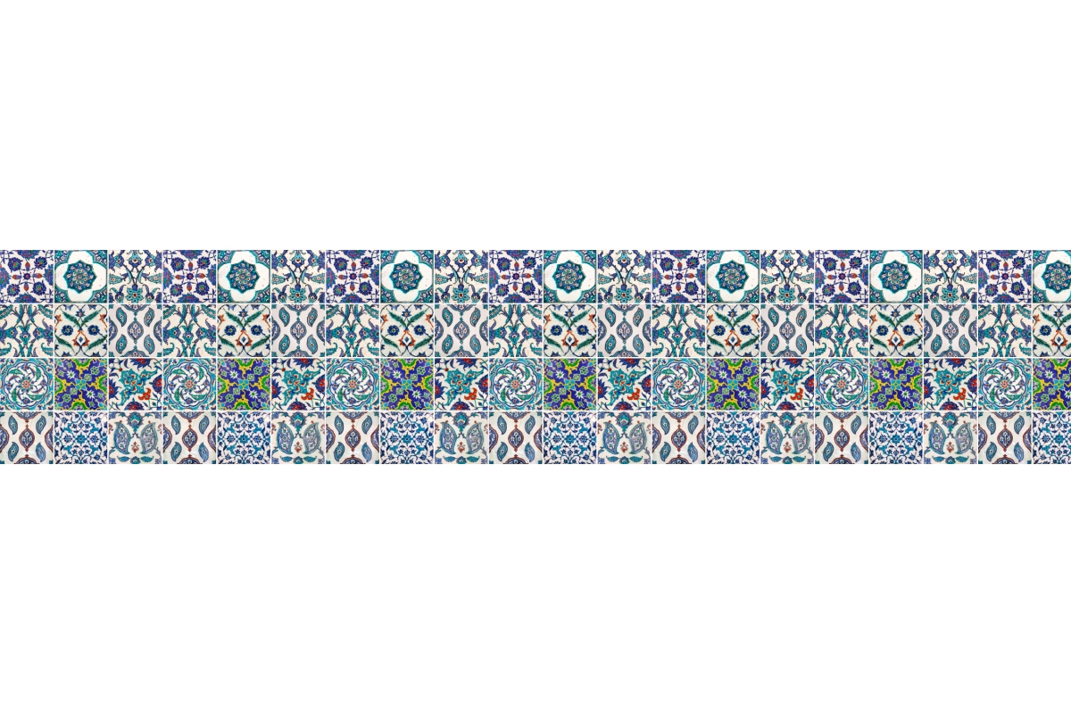 Küchenrückwand Osmanische Keramikfliesen