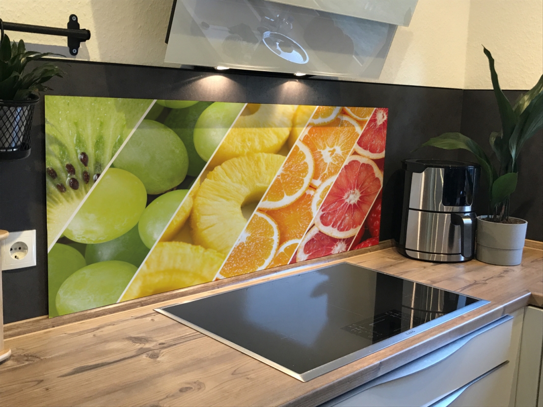 Spritzschutz Küche Acrylglas Tropische Früchte