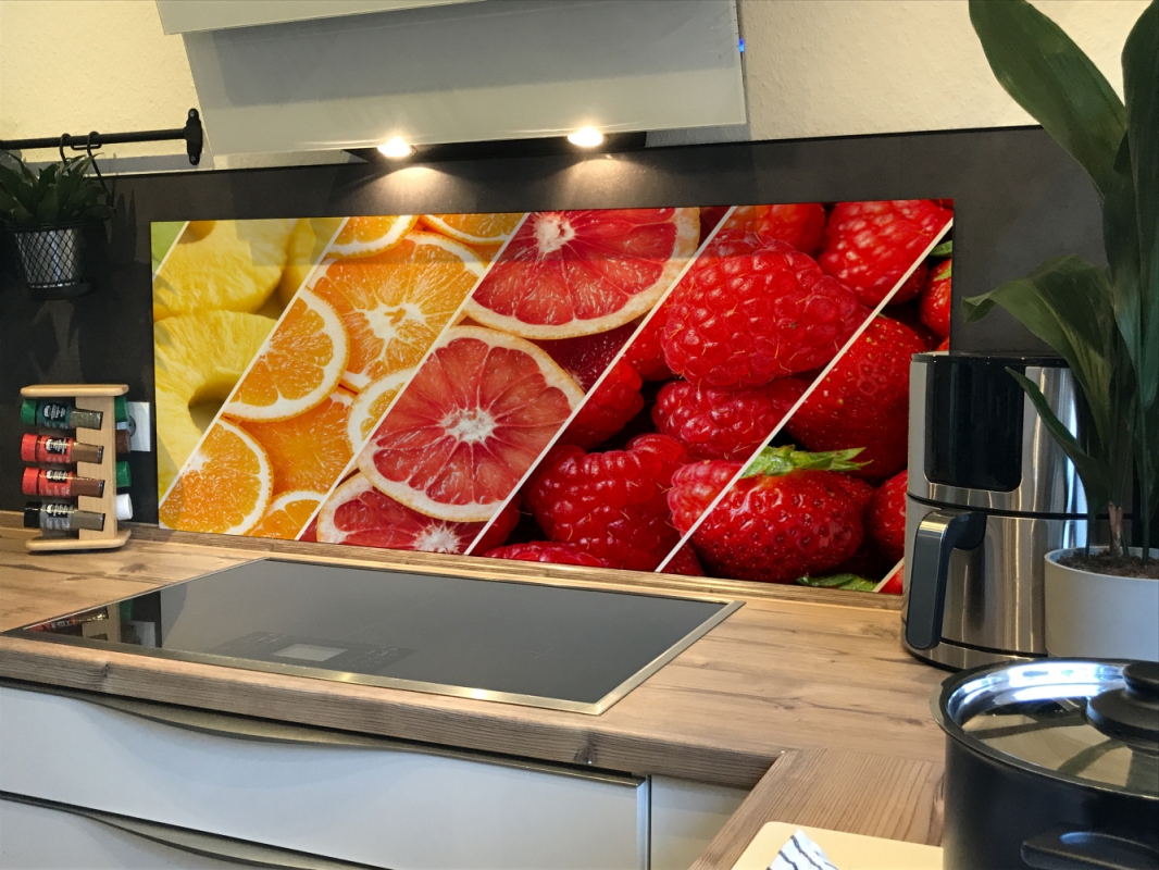 Spritzschutz Küche Acrylglas Orange Rote Früchte