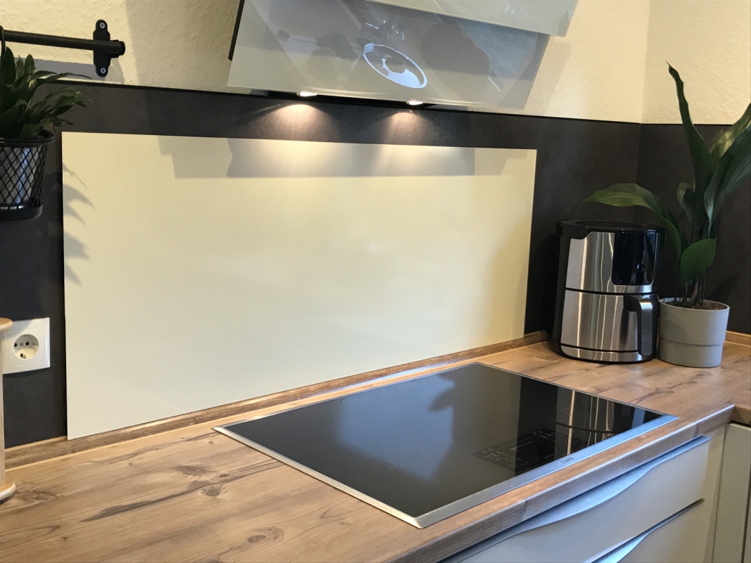 Spritzschutz Küche Einfarbig Maisgelb