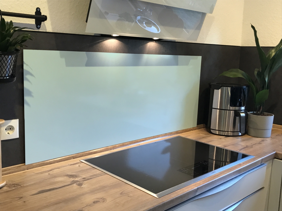 Spritzschutz Küche Acrylglas Einfarbig Blasses Türkis