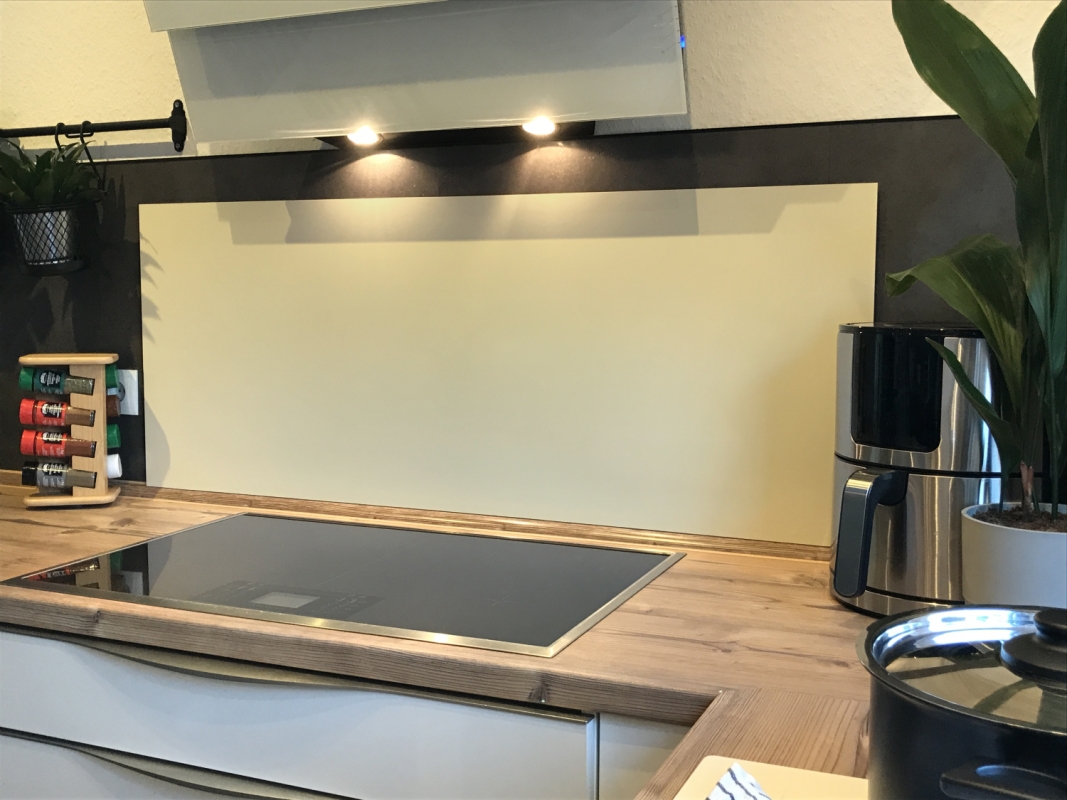 Spritzschutz Küche Acrylglas Einfarbig Mais