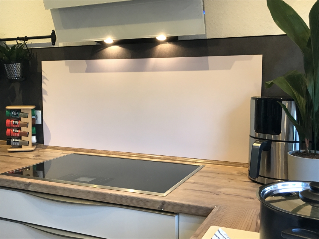 Spritzschutz Küche Einfarbig Hellrose