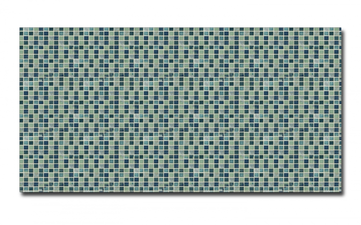 Spritzschutz Küche Acrylglas Keramiksteine Grün