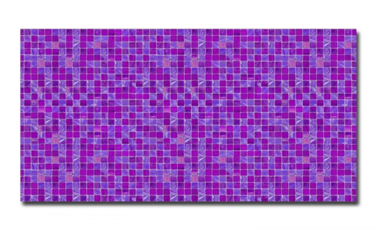 Spritzschutz Küche Acrylglas Lila Mosaikstein
