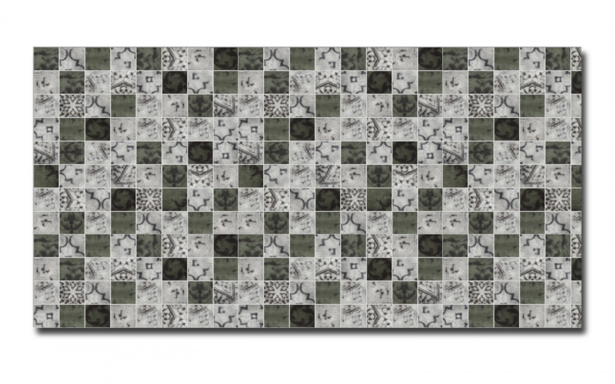 Spritzschutz Küche Acrylglas Römische Mosaik Beige