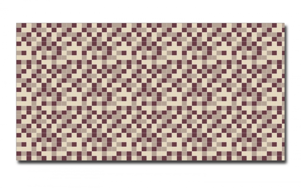 Spritzschutz Küche Hartschaumplatte Mosaik Muster