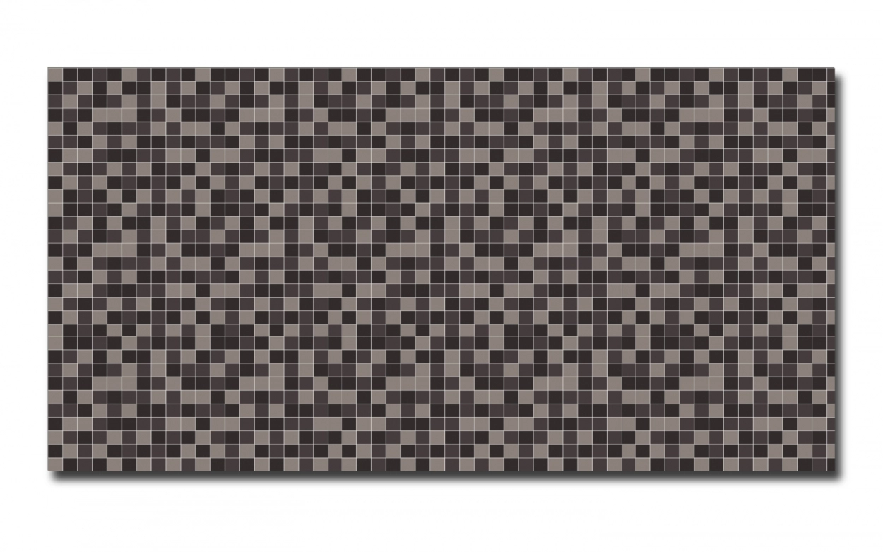 Spritzschutz Küche Hartschaumplatte Dunkle Mosaik