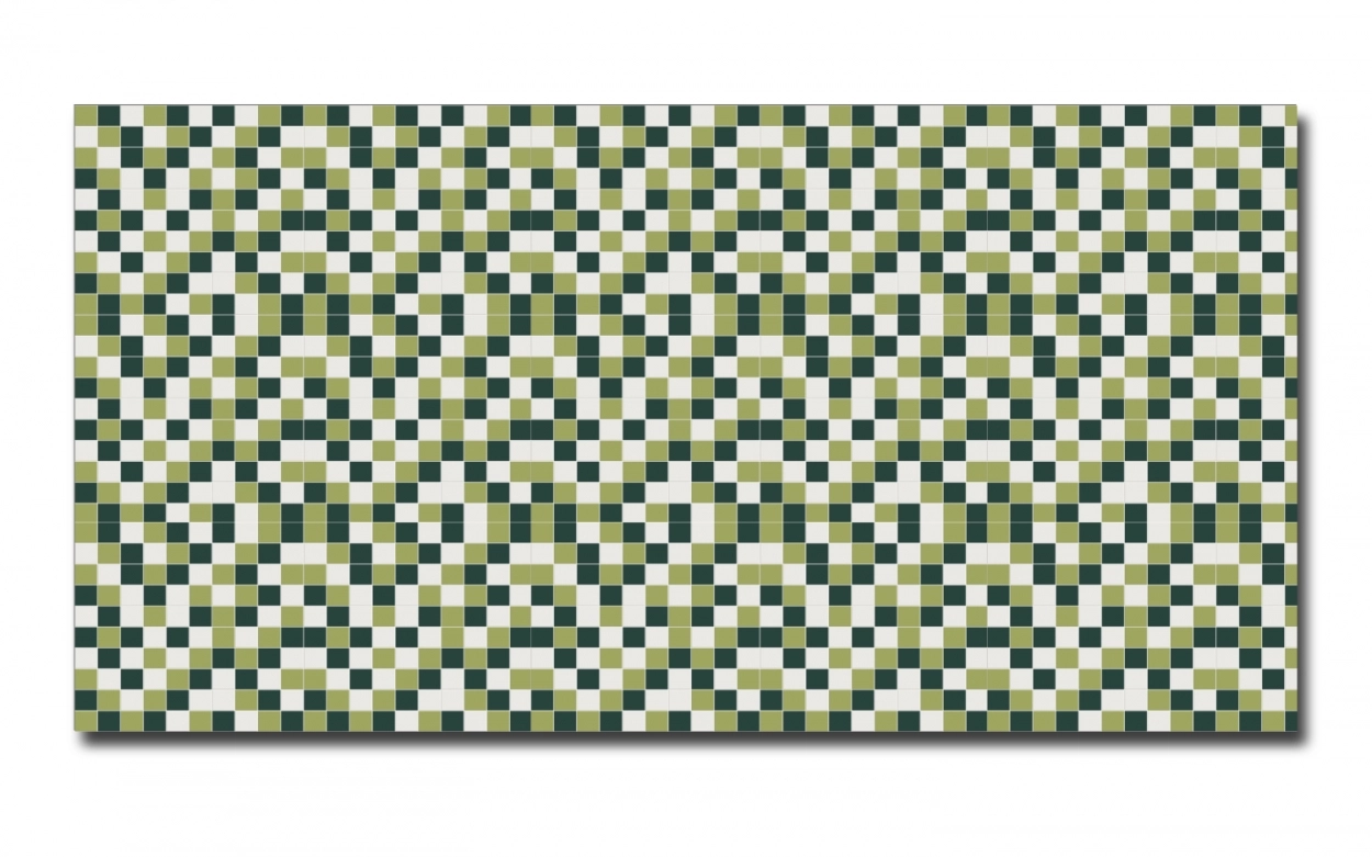 Spritzschutz Küche Aluverbund Grün Mosaikfliese