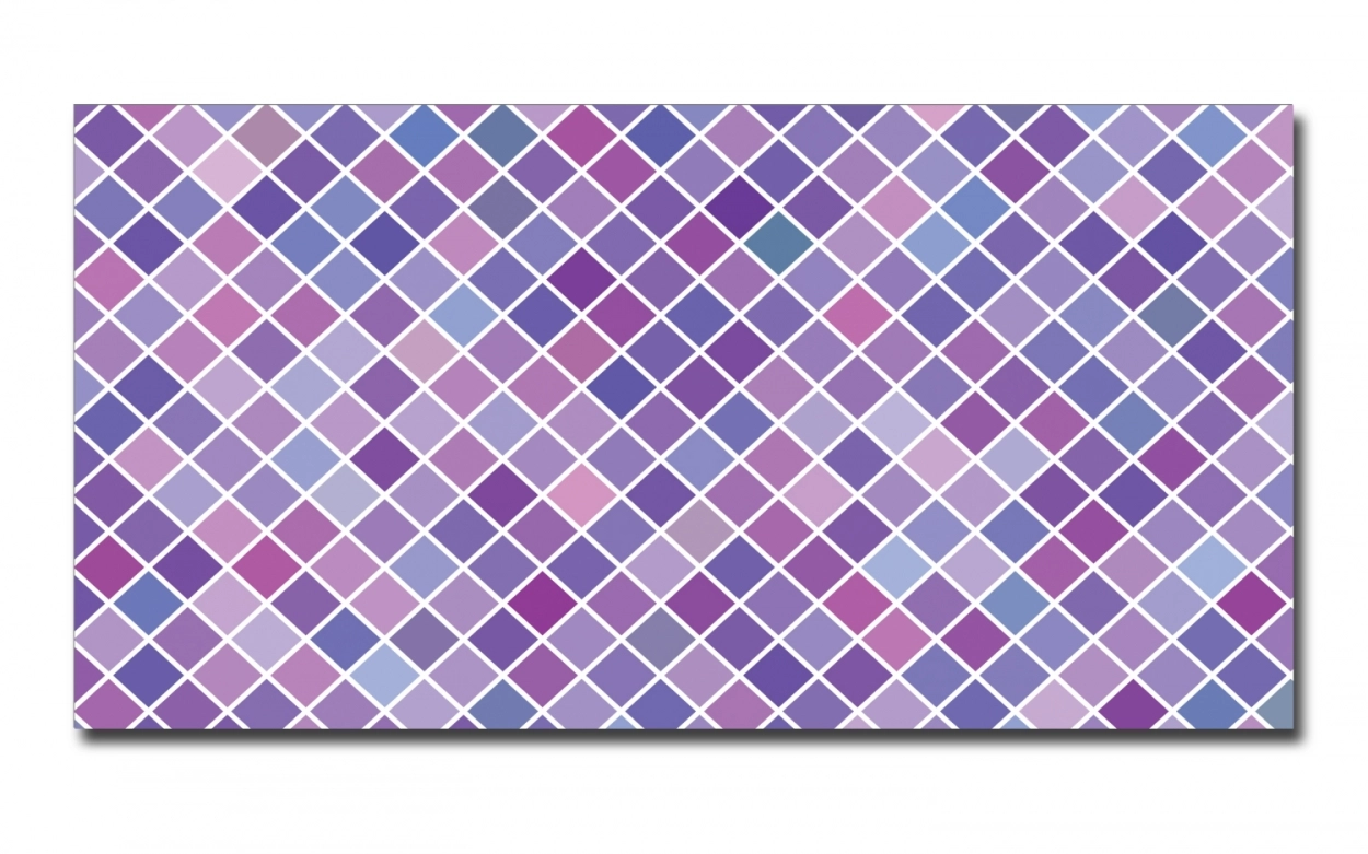 Spritzschutz Küche Acrylglas Dreieck Mosaik Kunst