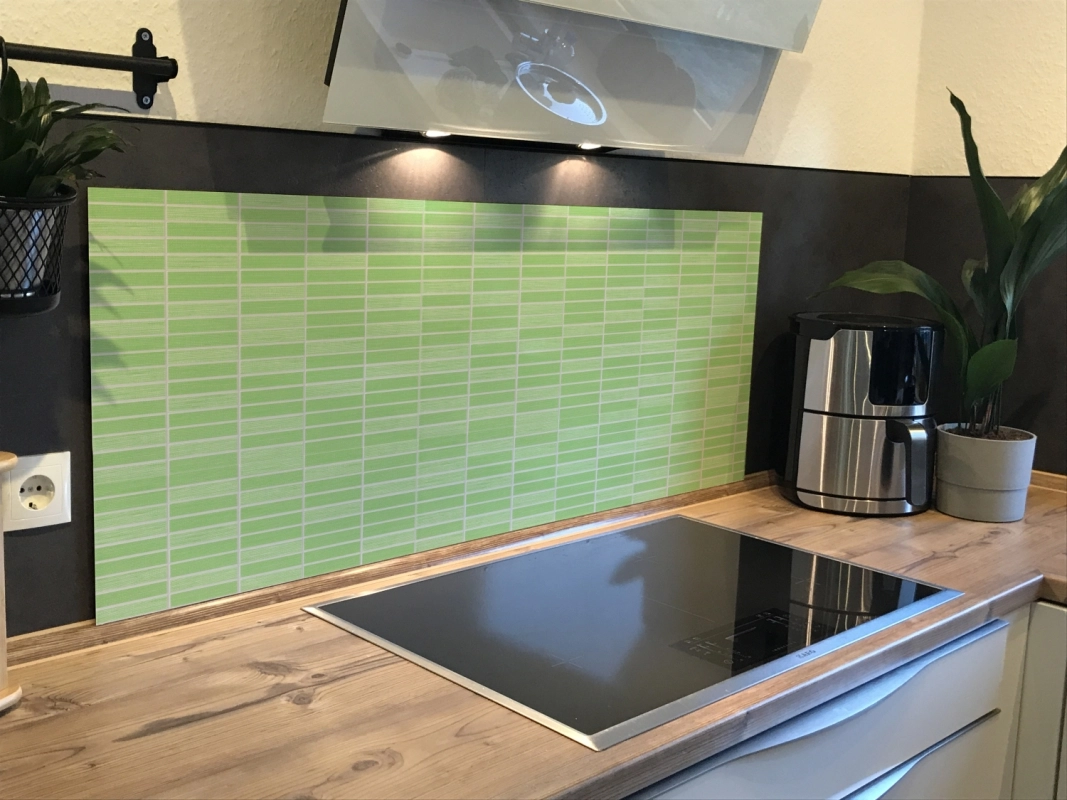 Spritzschutz Küche Hartschaumplatte Mosaik Steine