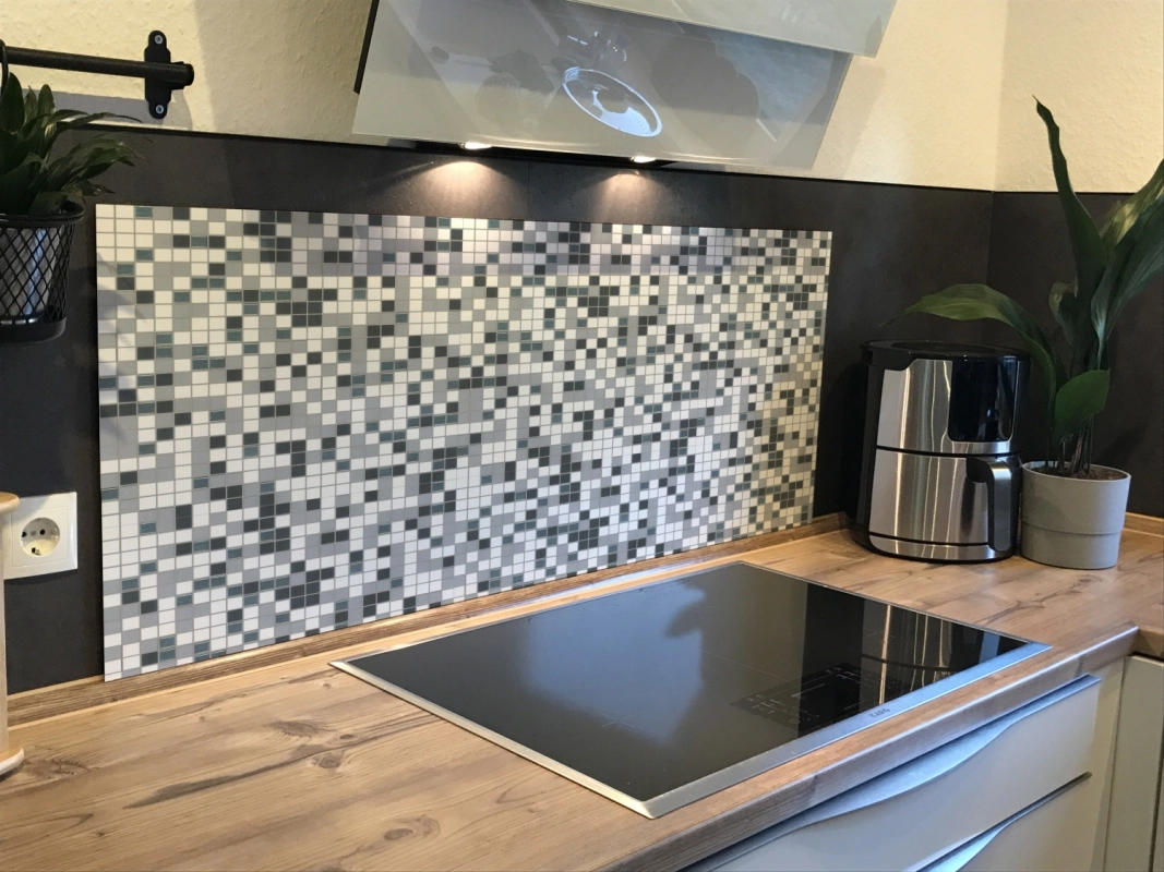 Spritzschutz Küche Acrylglas Mosaik Kunst