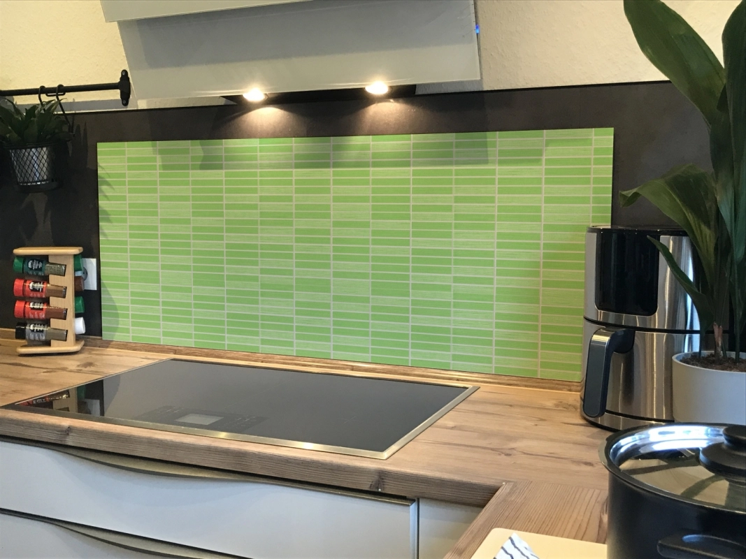 Spritzschutz Küche Hartschaumplatte Mosaik Steine