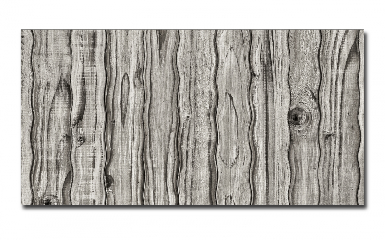 Spritzschutz Küche Acrylglas Rustikal Wellen Holzbalken