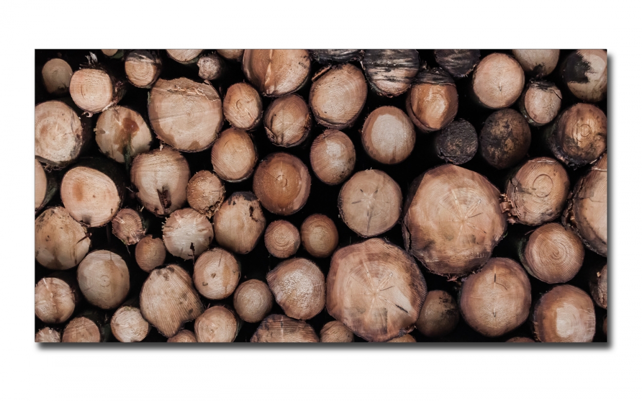 Spritzschutz Küche Acrylglas Holzoptik