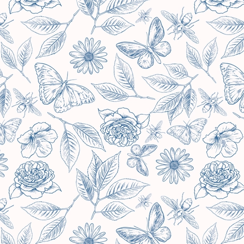 Spritzschutz Küche Hartschaumplatte Schmetterling Blumen Zeichnung