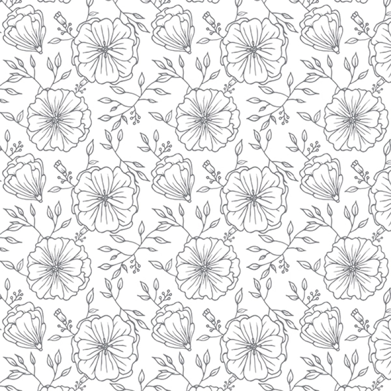 Spritzschutz Küche Blumen Zeichnung