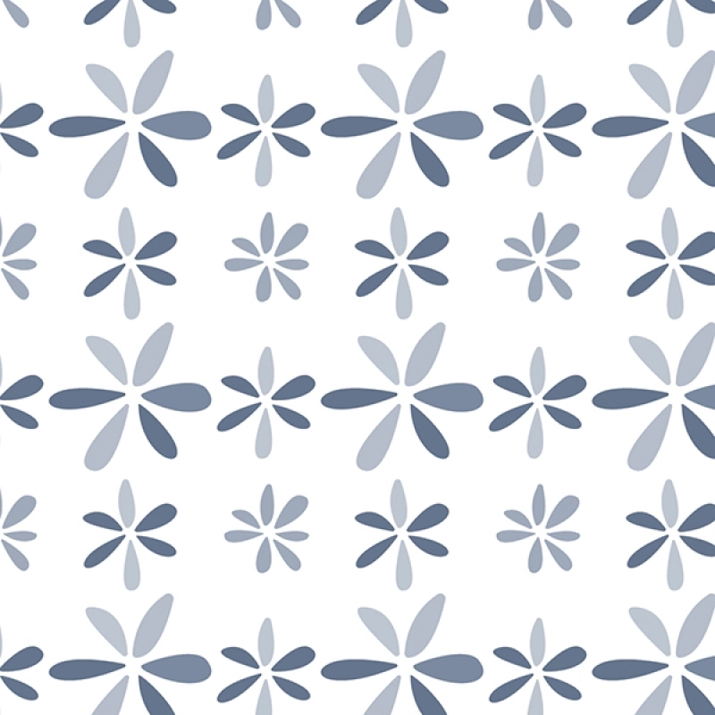 Spritzschutz Küche Hartschaumplatte Blumen Blaugrau