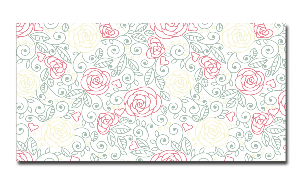 Spritzschutz Küche Acrylglas Rosen Verzierung