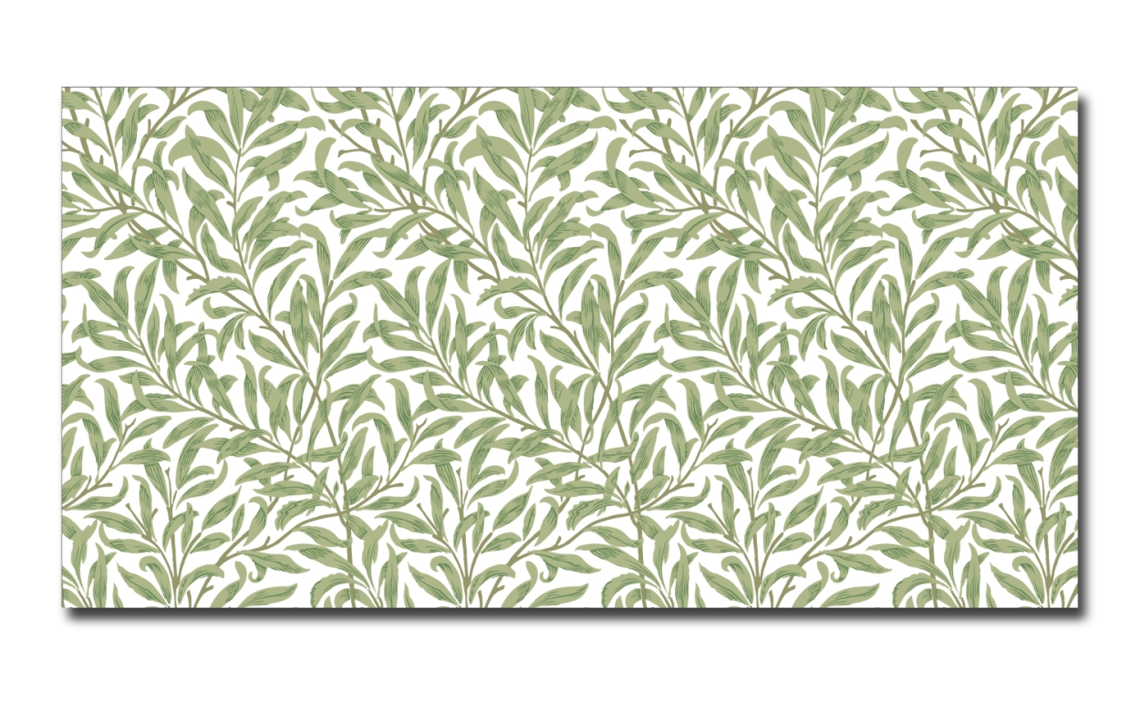 Spritzschutz Küche Acrylglas Pflanzenranken Grün