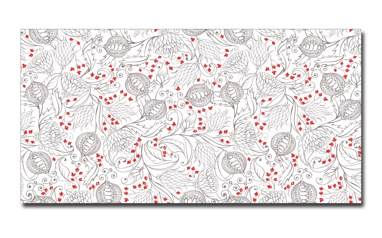 Spritzschutz Küche Hartschaumplatte Blumen Kunst