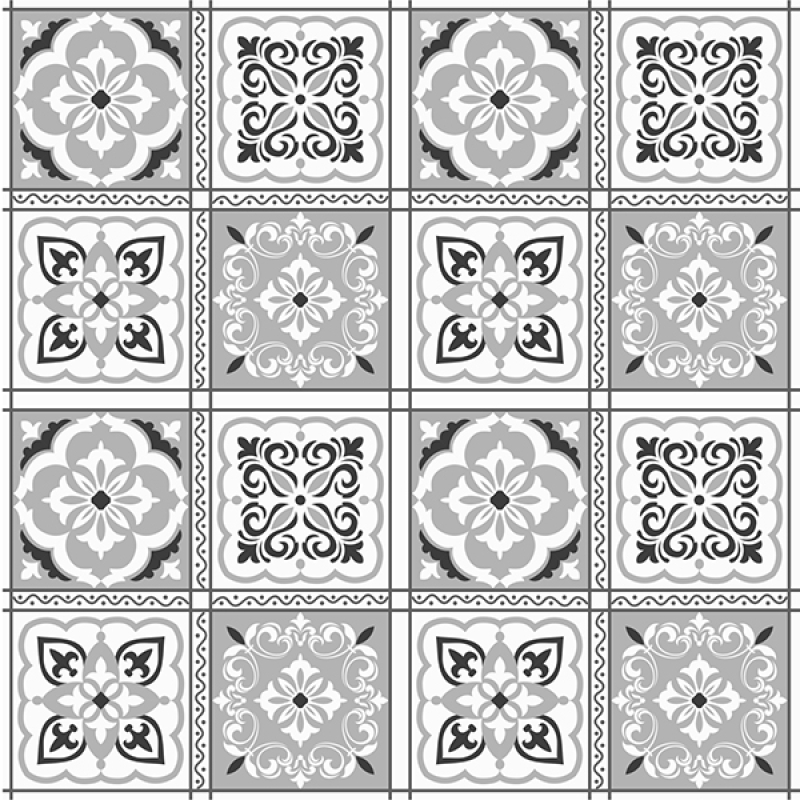 Spritzschutz Küche Oriental Ornament Fliesen