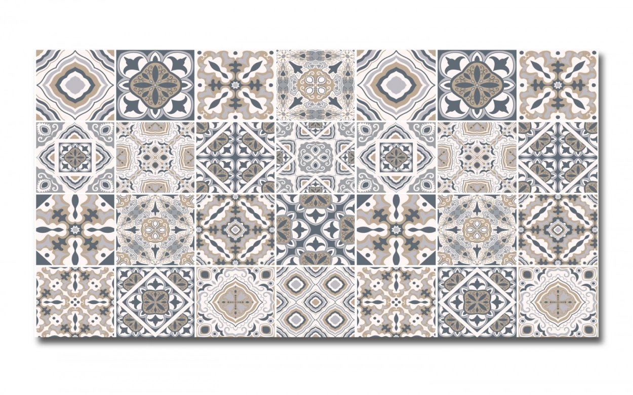 Spritzschutz Küche Acrylglas Antike Patchwork