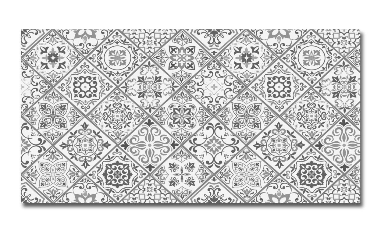 Spritzschutz Küche Hartschaumplatte Antike Patchwork