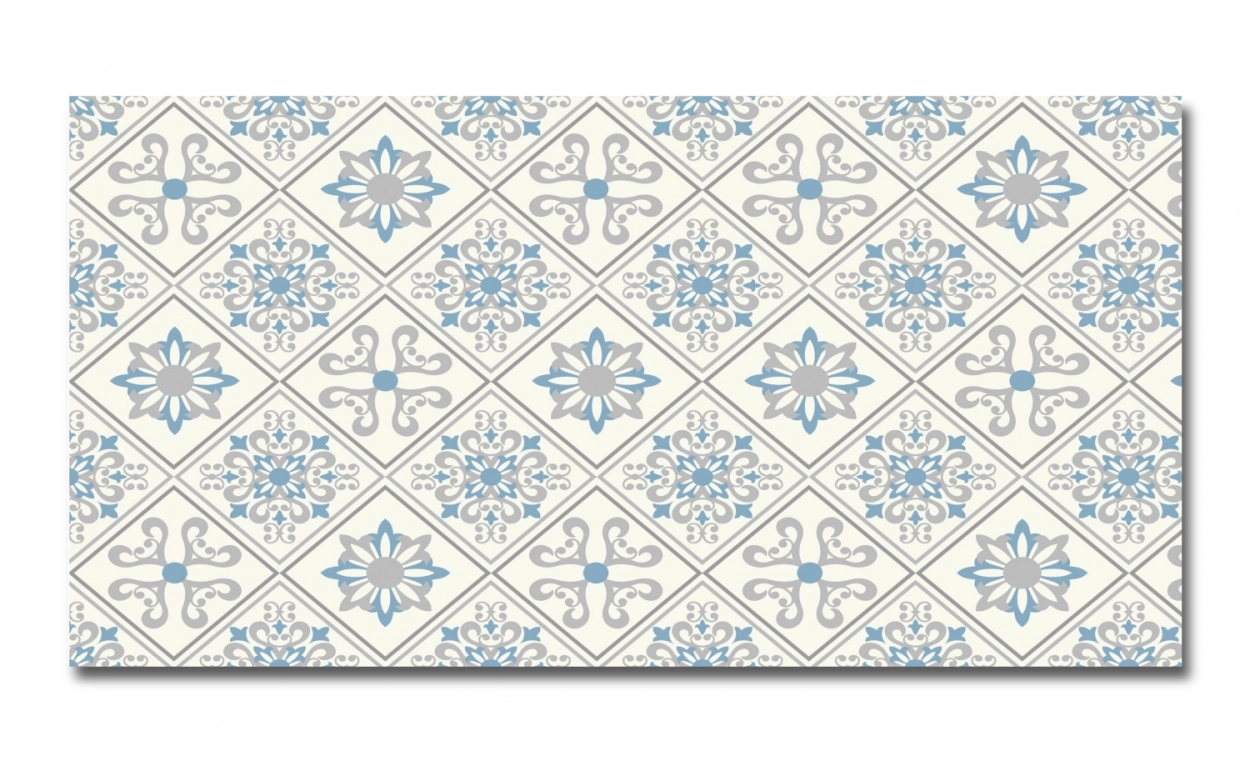 Spritzschutz Küche Aluverbund Floral Patchwork
