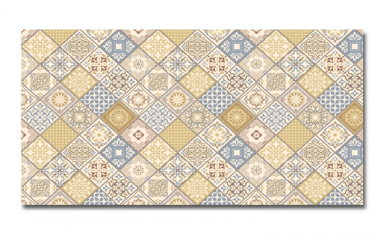 Spritzschutz Küche Aluverbund Arabic Patchwork Design
