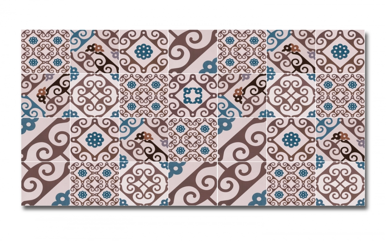 Spritzschutz Küche Kunstvolle Patchwork