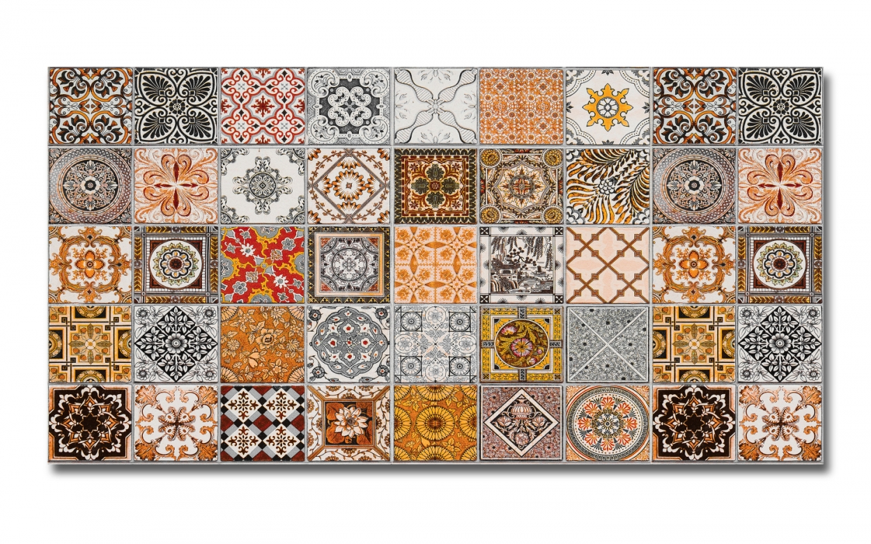 Spritzschutz Küche Hartschaumplatte Anatolische Fliesen Kacheln