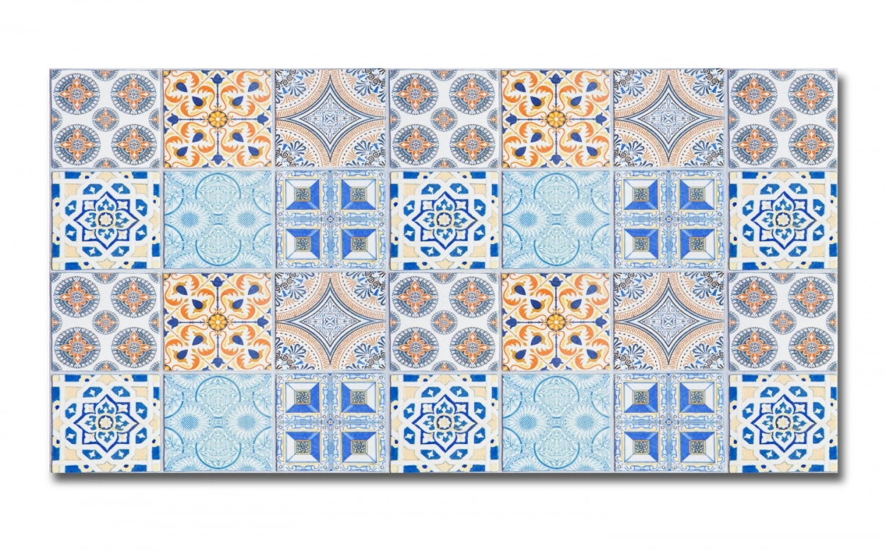 Spritzschutz Küche Acrylglas Mediterrane Fliesen