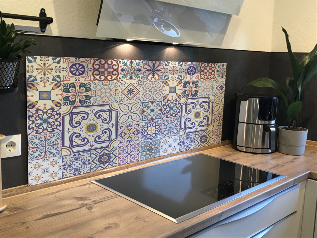 Spritzschutz Küche Acrylglas Dream Patchwork