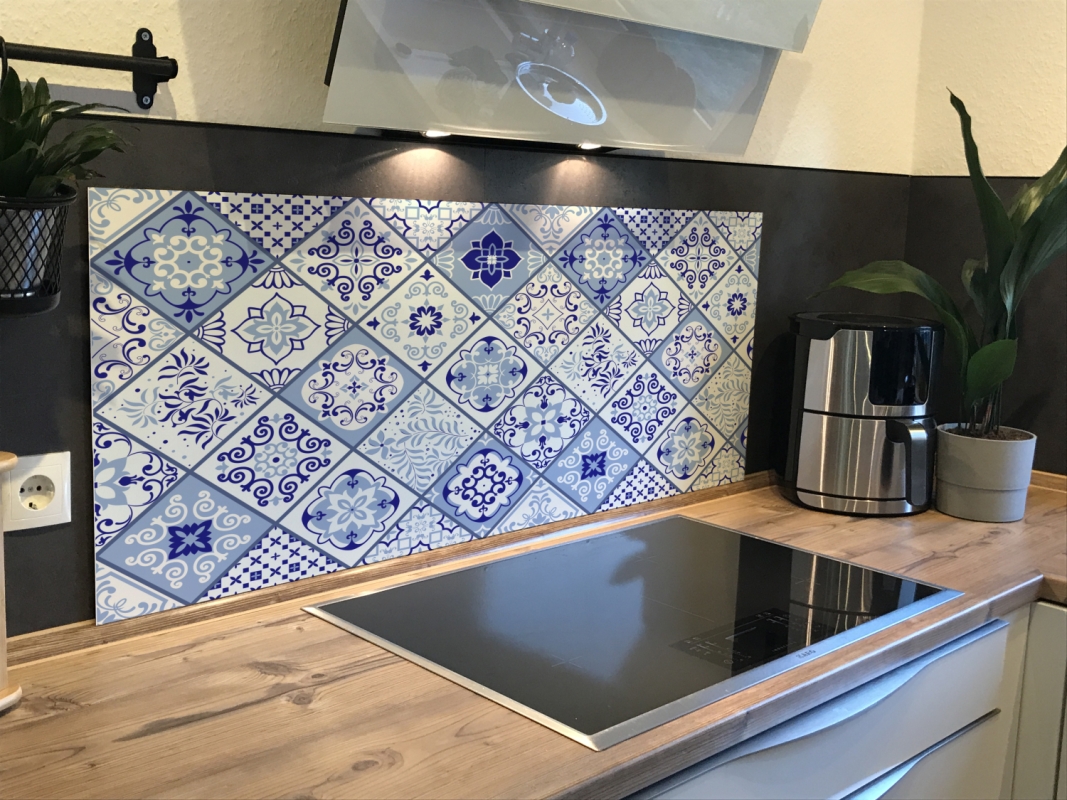 Spritzschutz Küche Acrylglas Mediterrane Fliesen