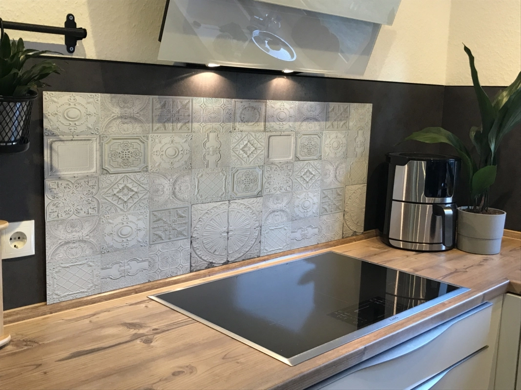 Spritzschutz Küche Acrylglas Antike Fliesen